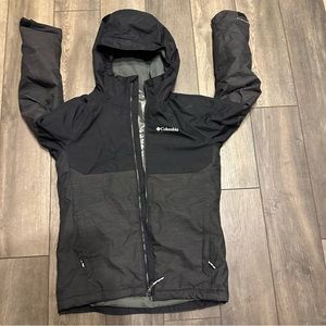 Columbia Boys Jacket Insulate M (10/12) BlCk and Gray